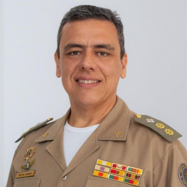 Palestrante Ten. Cel. Roberto Donato - Coordenador do SmartPolicing da Polícia Militar do RS